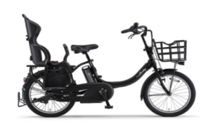 電動アシスト自転車（Bubby un リアチャイルドシート標準装備モデル）[2018]（マットブラック２）